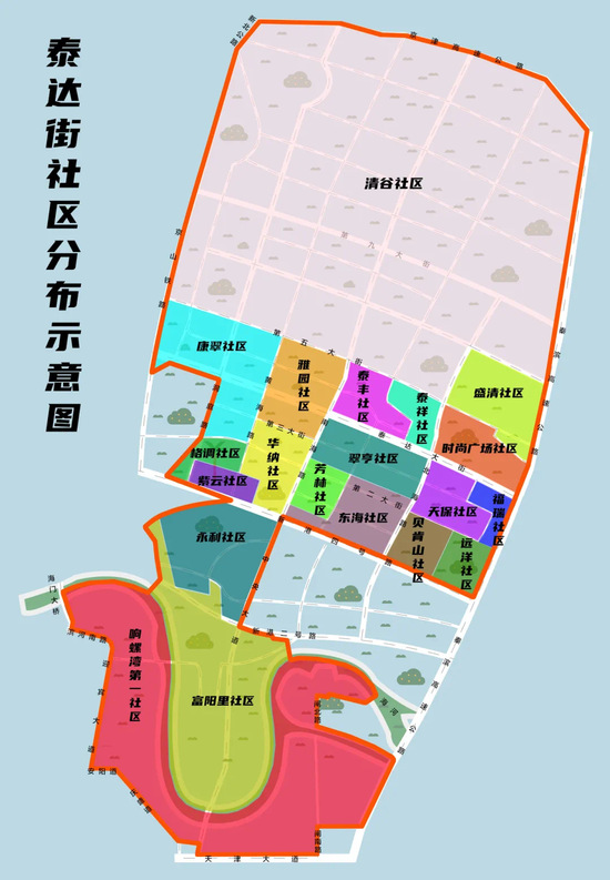 data-lemmaid="1752">滨海新区 /a>辖街道,位于区境中东部