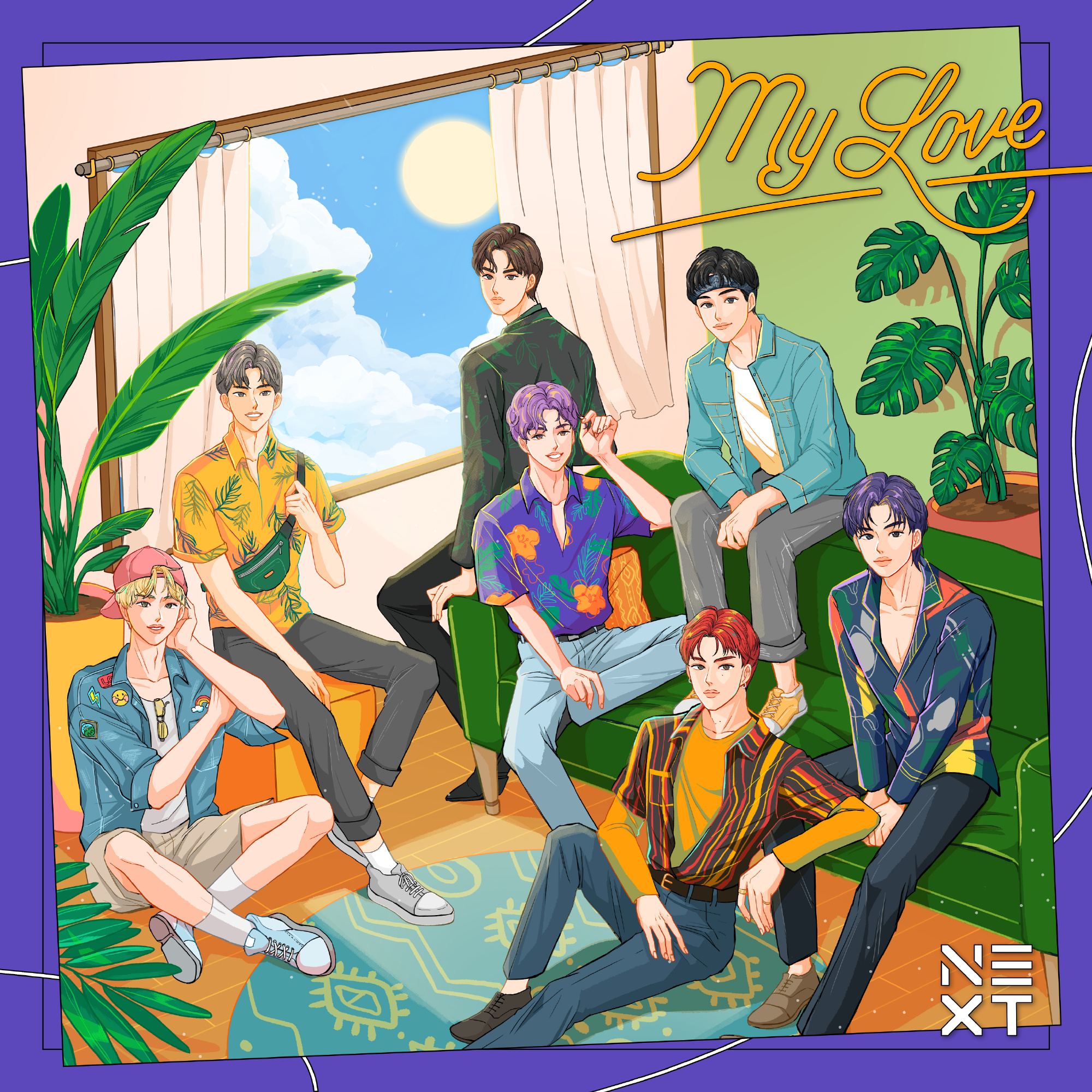  p>《my love》是 a target="_blank" href="/item/乐华七子next