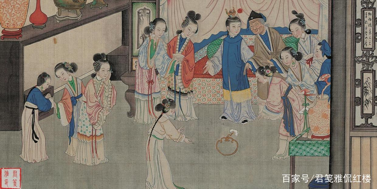 红楼梦：贾宝玉和林黛玉初次见面，为什么要砸通灵宝玉？_百科TA说