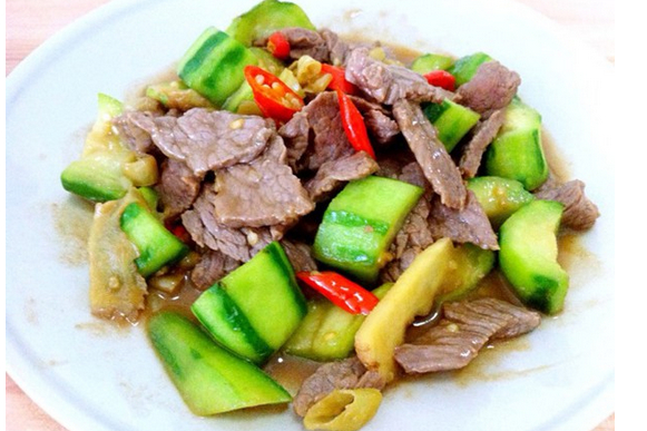 丝瓜牛肉
