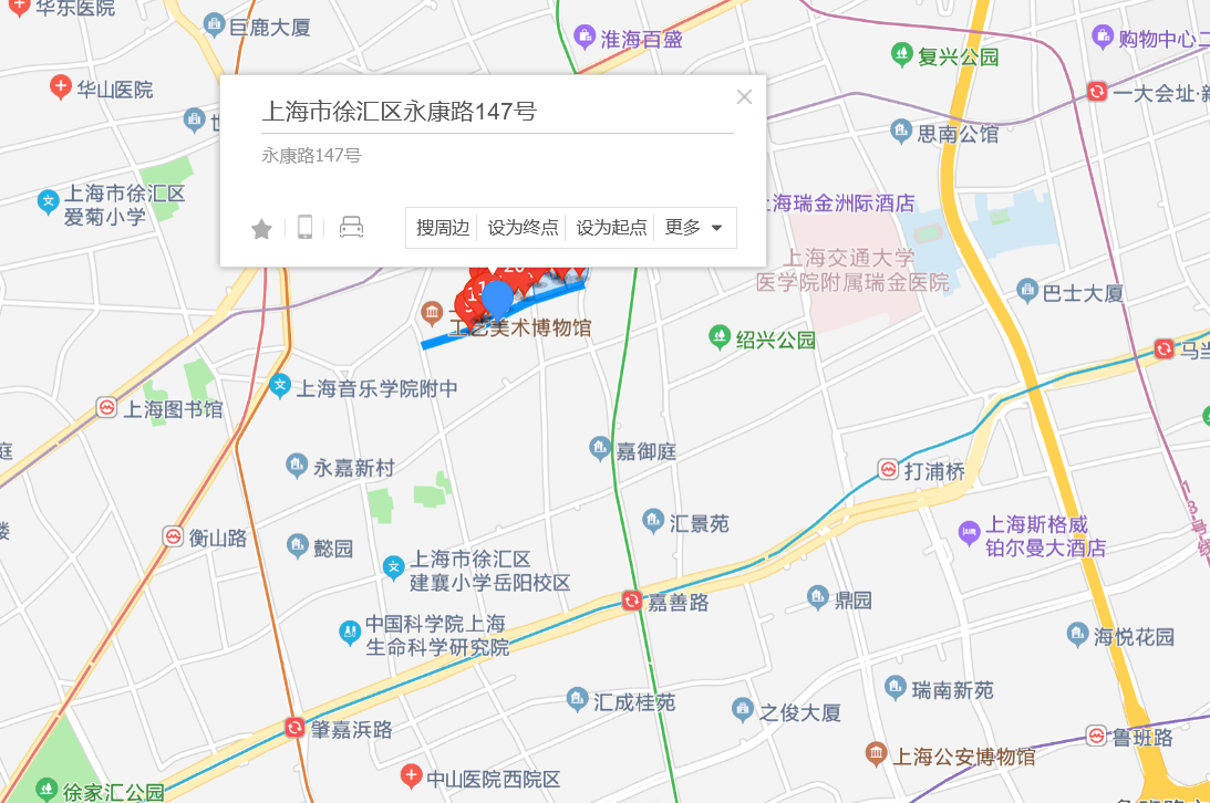  p>永康路147号位于上海市徐汇建国西路,共计房屋1户. /p>