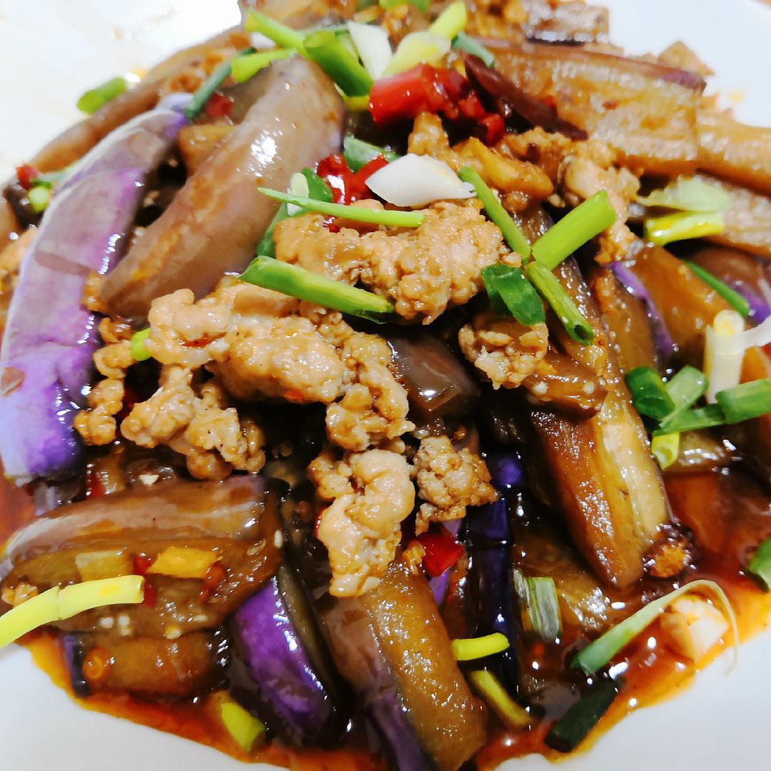 肉烧茄子