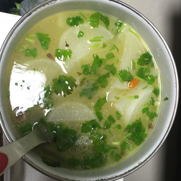 白菜白萝卜汤