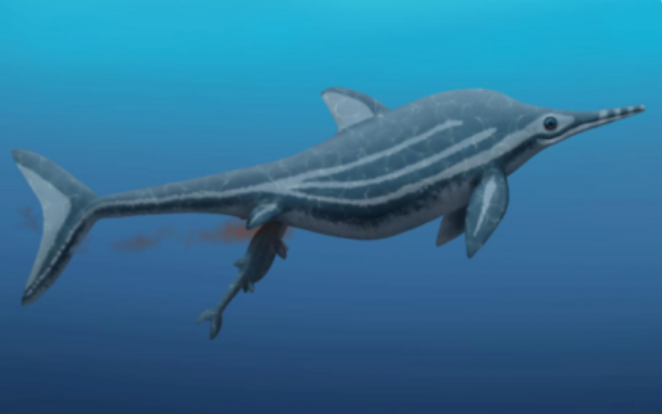  p>狭翼鱼龙属(又名狭翼龙)是种已灭绝 a target="_blank" href="