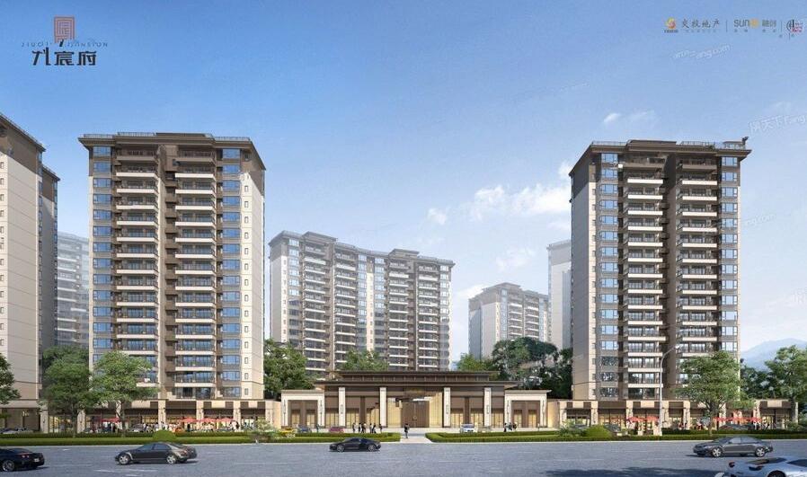  p>九宸府,位于南宁市武鸣区文化旅游休闲板块,为交投地产与融创中国