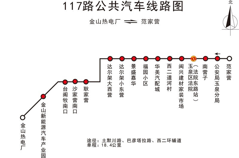 呼和浩特公交117路