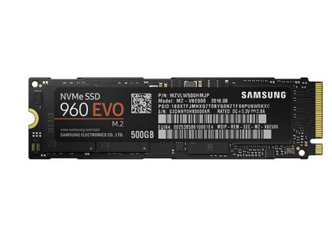 三星960 evo nvme m.2(500gb)