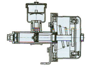 国内大部分装载机所使用的xm-60型加力泵结构如概述图所
