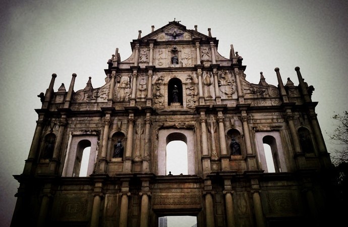 澳门大三巴牌坊