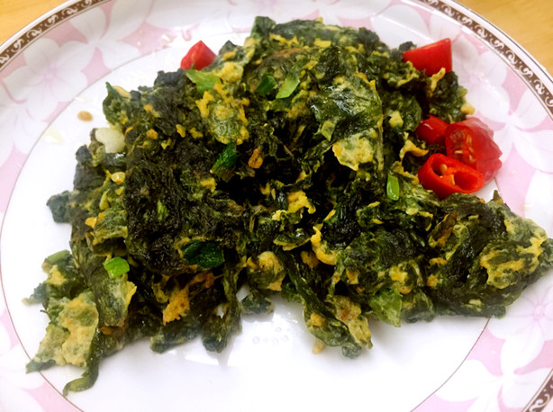 紫菜炒鸡蛋
