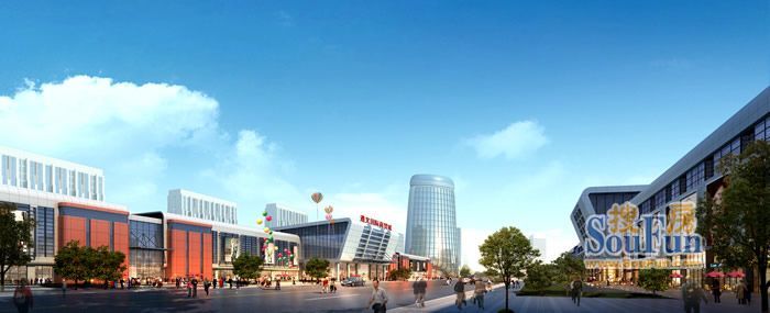  p>遵义国际商贸城地处红花岗区南宫山,东临湘江大道,与规划中的