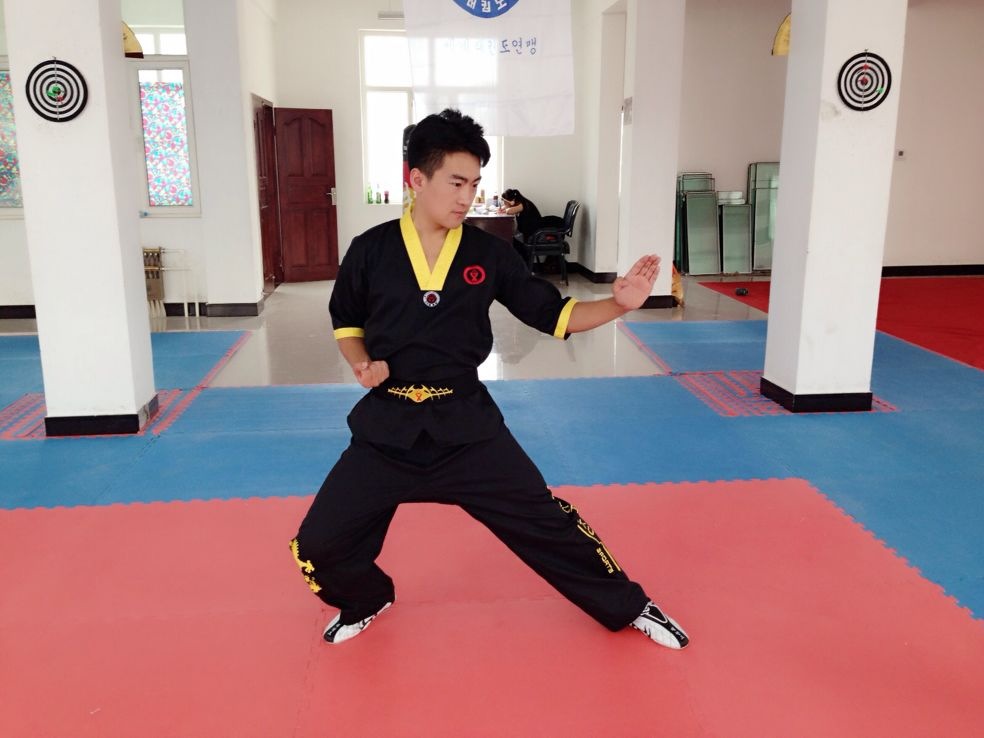  p>李善宁,跆拳道运动员,国技院黑带三段,国家一级教练员,国家一级