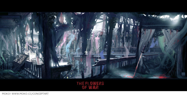 电影《金陵十三钗》概念图设计