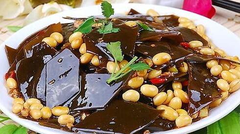 黄豆烧海带