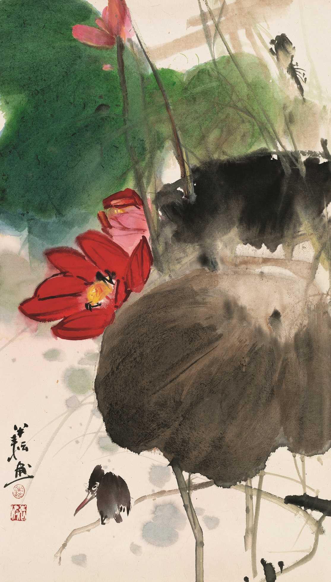  p>袁波(号:半耘),1955年出生于河北省保定市.