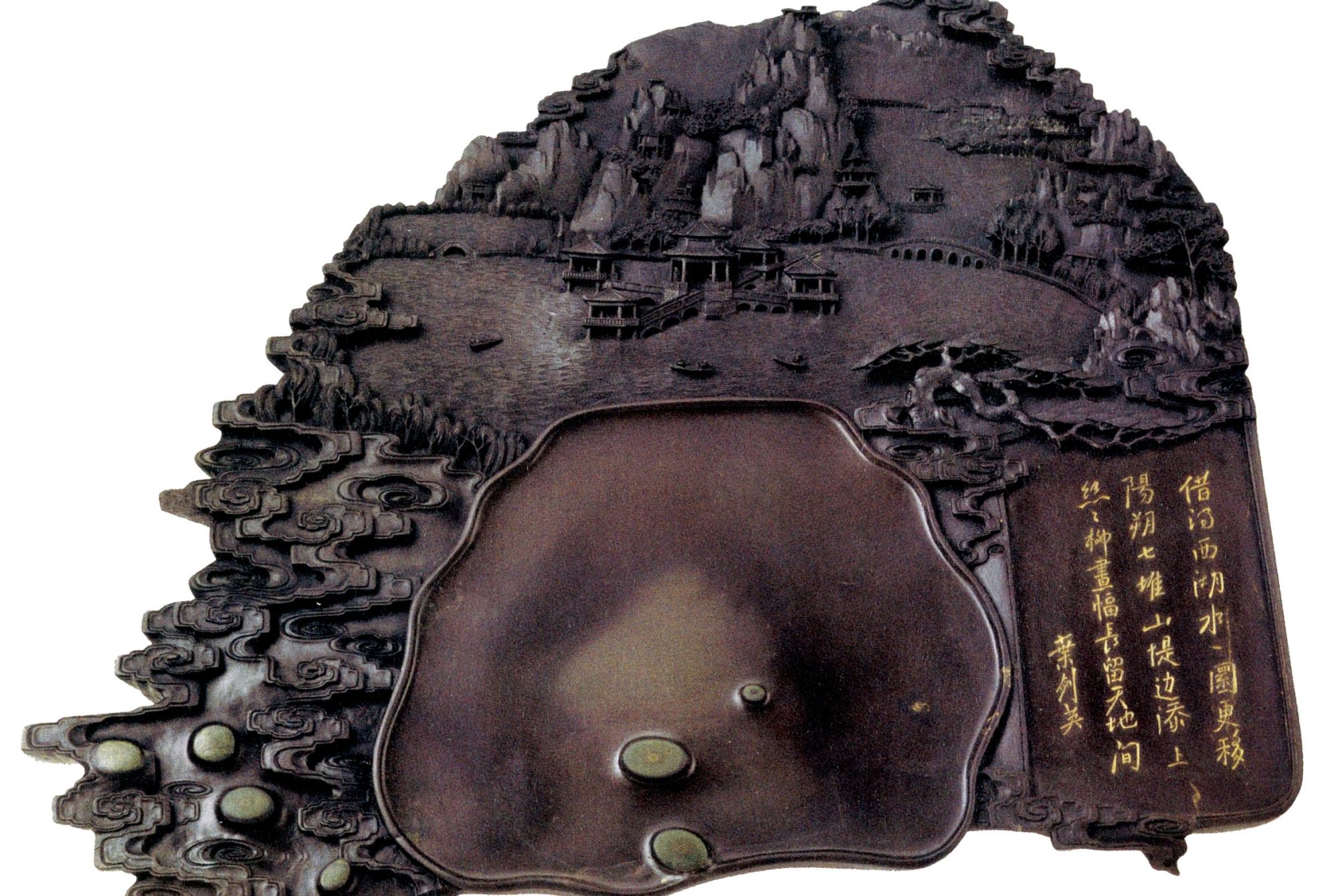 硯 中国端渓 太史硯 (北斗七星) 眼柱11個　鑑賞石 硯 中国端渓 太史硯 (北斗七星) 眼柱11個 鑑賞石 - メルカリ