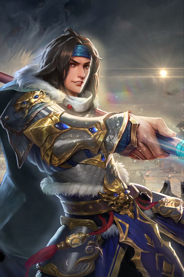 文鸯是游戏《三国战争》中的吴国枪兵武将.