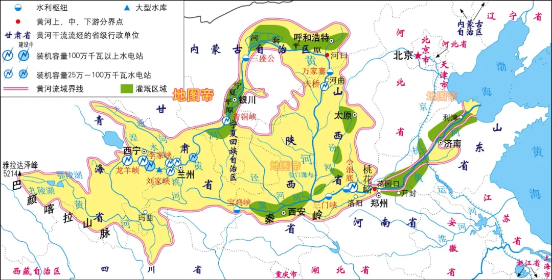 泾渭分明，泾河与渭河，谁清谁浊？_百科TA说