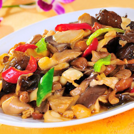  p>小炒鲜蘑是一道菜品,主料为蘑菇,肉末. /p>