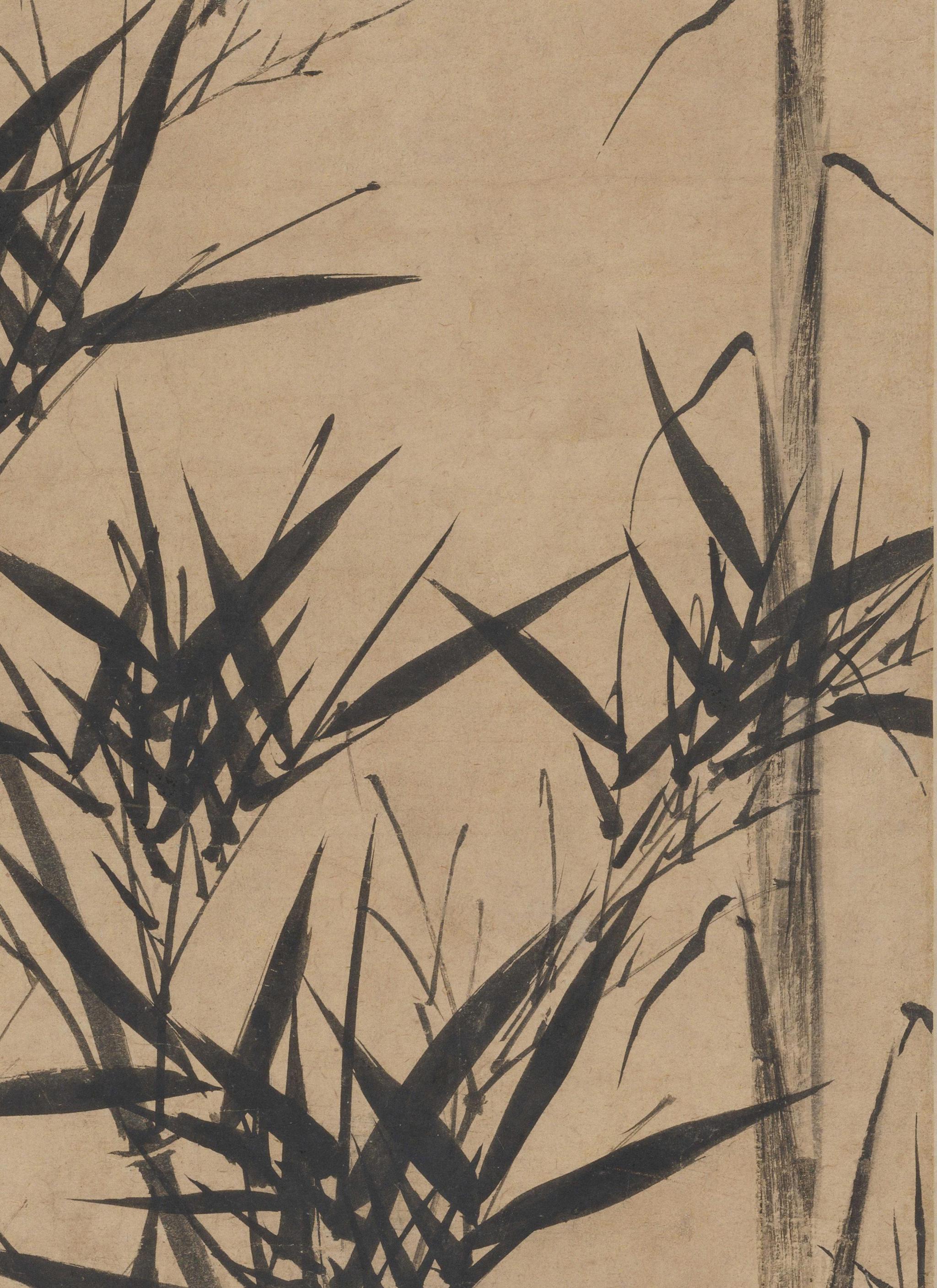 清雅脱俗，清秀于外：评顾安墨竹绘画_百科TA说