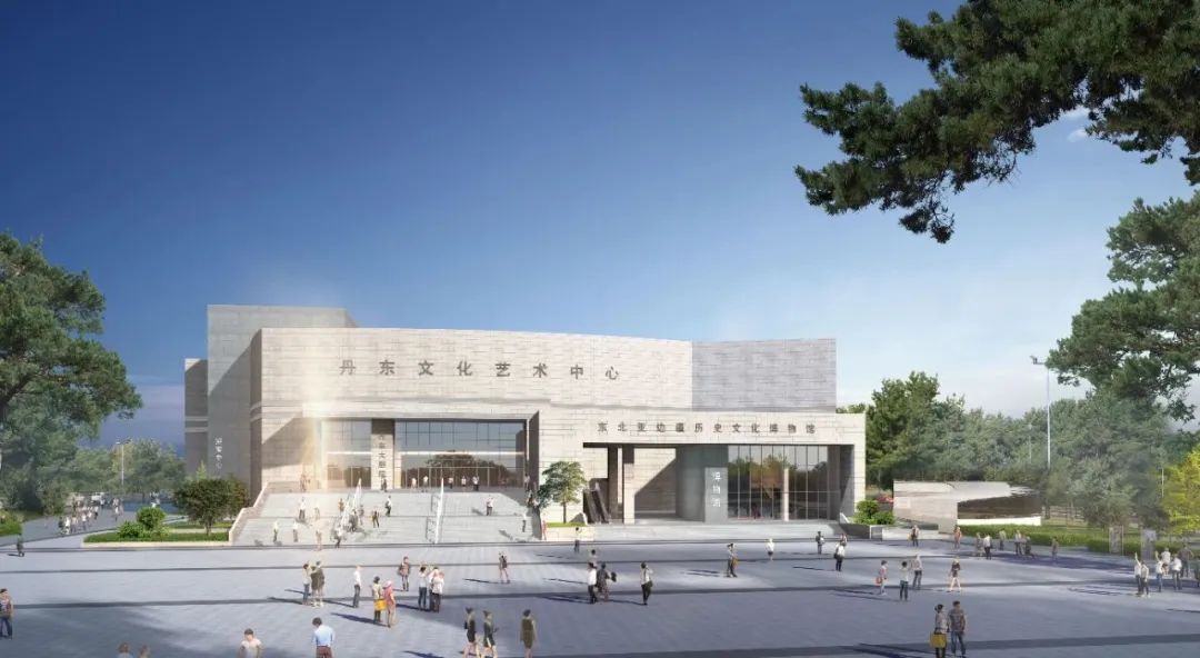 ">总投资1亿元的东北亚边疆历史文化博物馆,选址在丹东市南部新城区内
