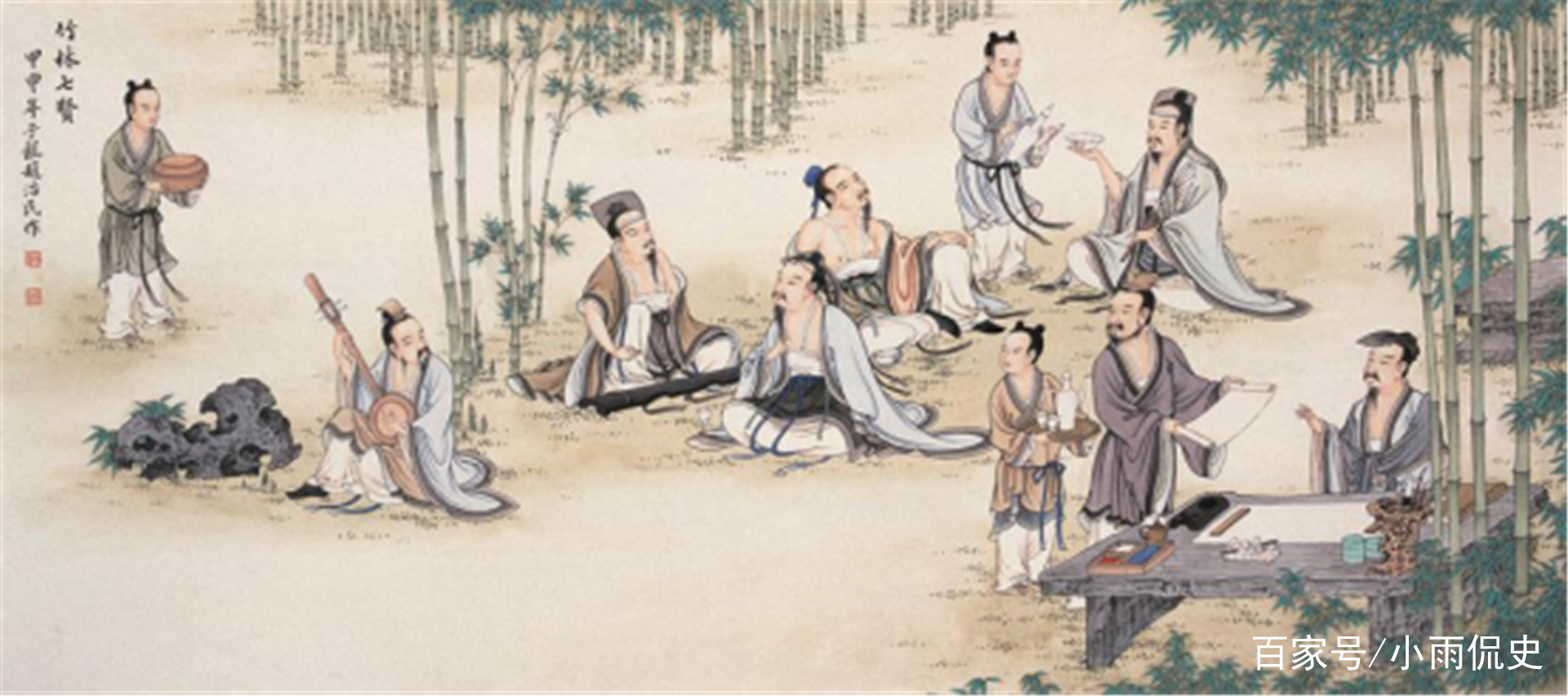 不拘礼法，纵横才情，看名士名篇中所展现的潇洒的魏晋风流_百科TA说