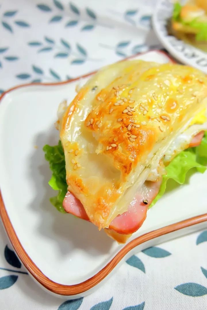 培根蛋法风烧饼