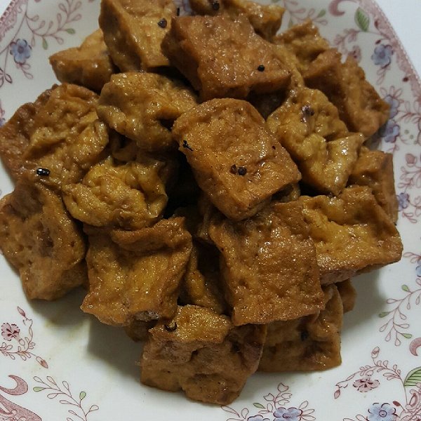 五香油豆腐