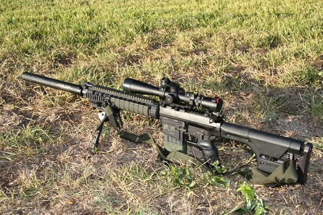 美国斯通纳sr25式7.62mm步枪