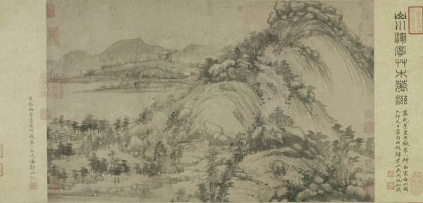 富春山居图（元代黄公望创作纸本水墨画）_百度百科