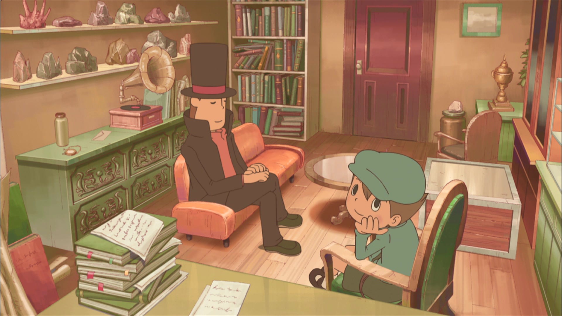  p>《雷顿教授与永远的歌姬》(レイトン教授と永远の歌姫)是由桥本昌