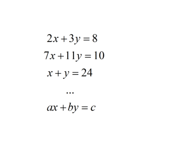  a href="#" data-lemmaid="5692895">整式方程 /a>叫做二元一次方程