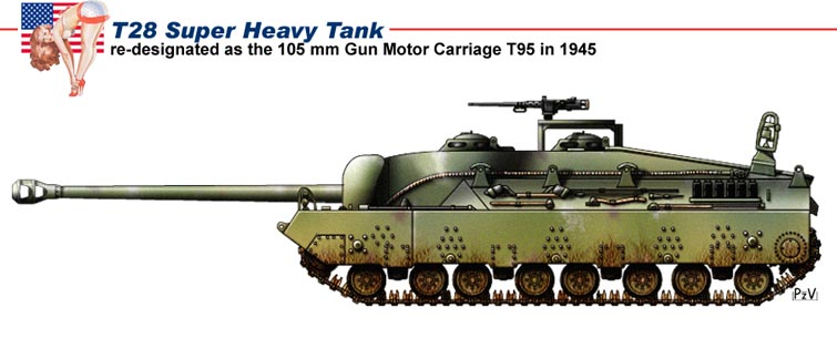 t28/95超重型突击炮