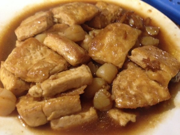 干贝烧豆腐