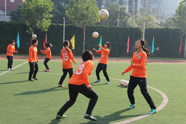 北京赵登禹学校女子足球队