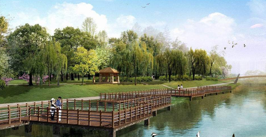  p>清流河公园位于中国安徽滁州.