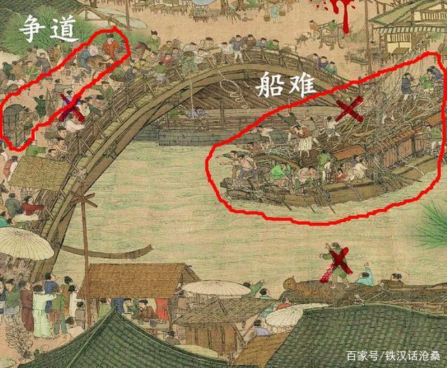 名画《清明上河图》中隐藏的杀局：暗藏24具尸体，还有间谍藏身_