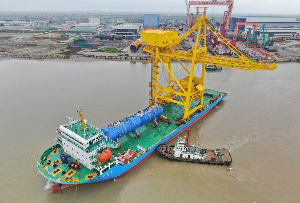 桥式抓斗卸船机