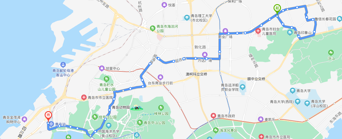 青岛公交307路