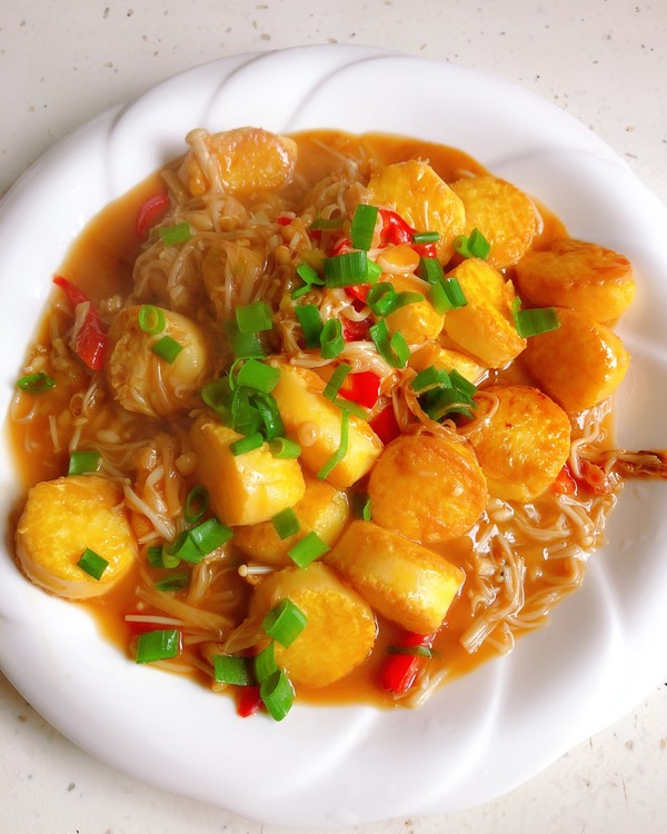 日本豆腐金针菇