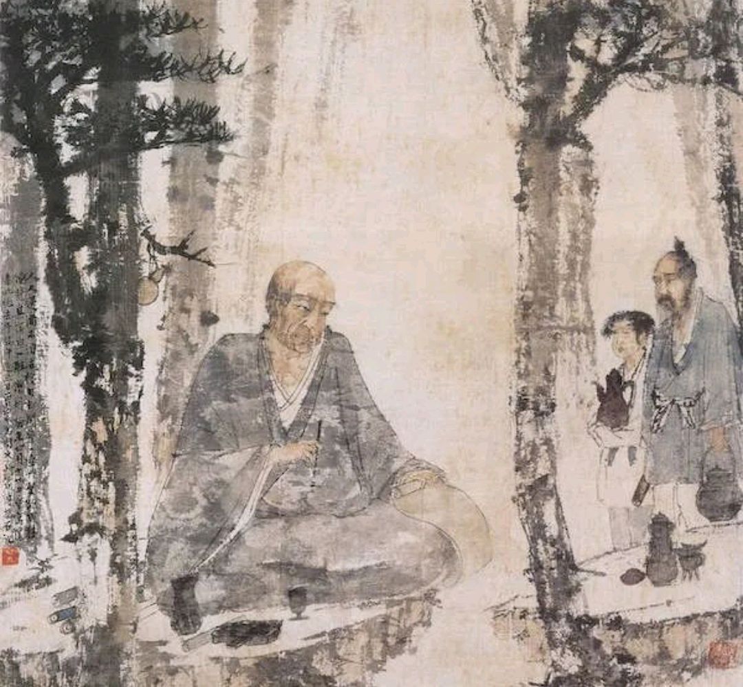 傅抱石人物画｜中国绘画的超然_百科TA说