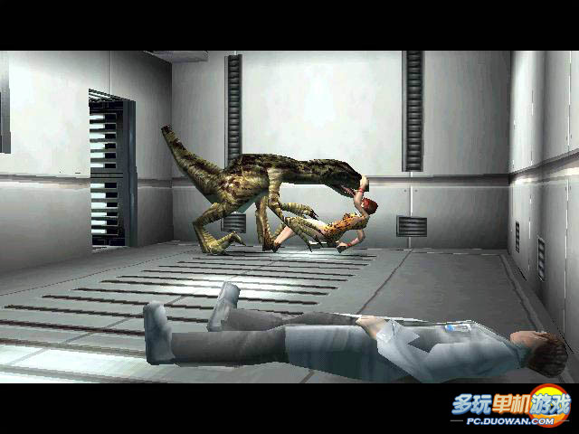  p>恐龙危机(dino crisis)是由capcom开发的第三视角冒险游戏,游戏