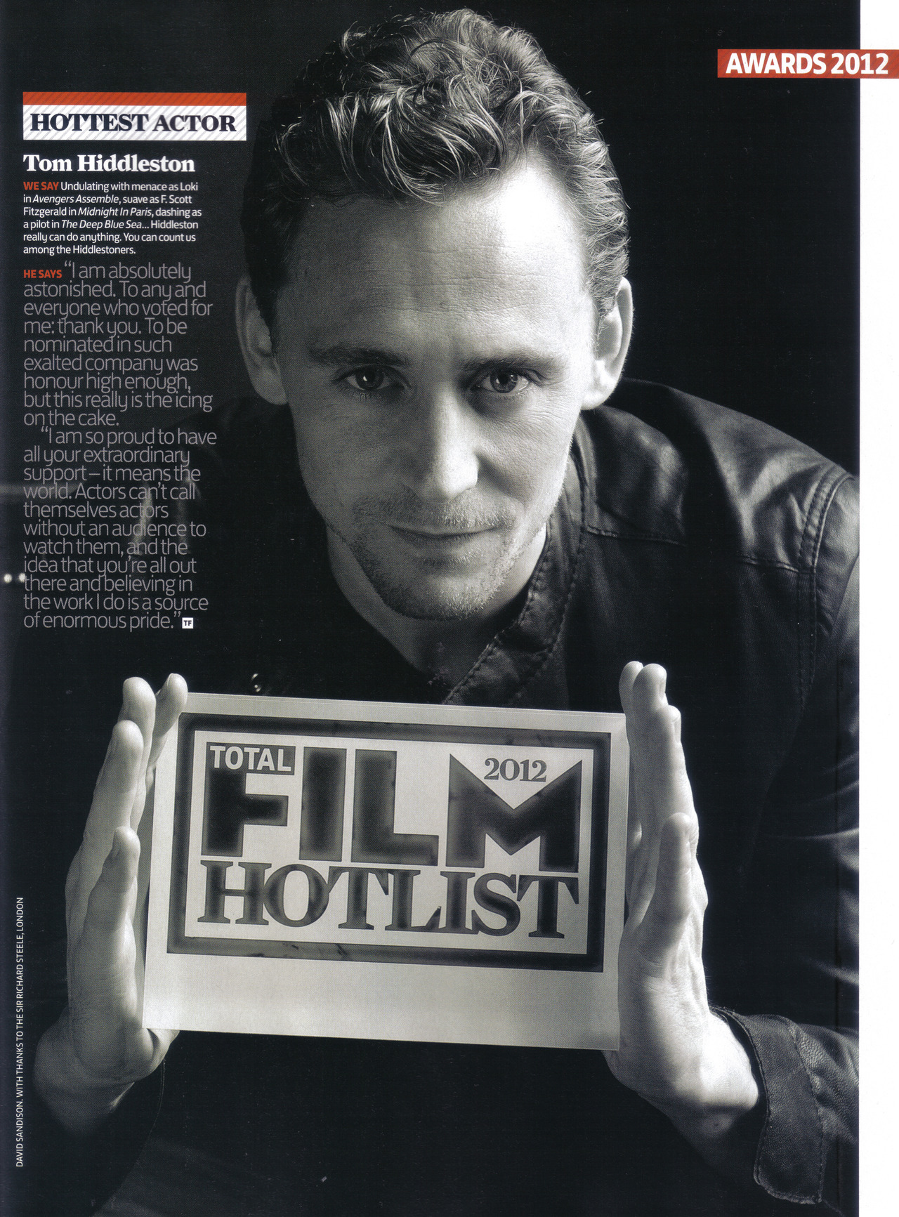 汤姆-希德勒斯顿