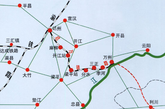 达万利铁路