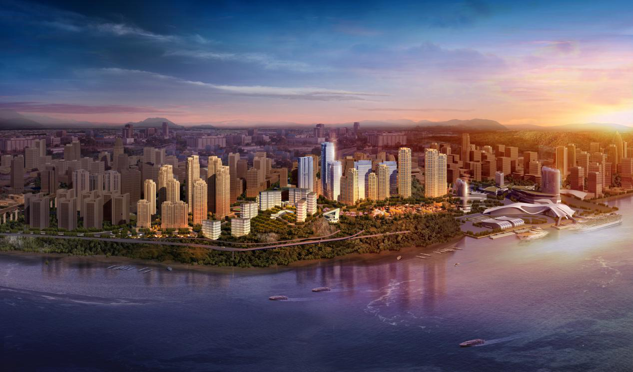  p>鲁能重庆高端项目星城外滩依托城市价值高地,国际自贸区和一线江景
