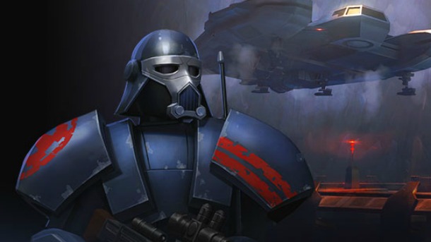  p> b>帝国冲锋队 /b>(imperial stormtrooper, 旧译:暴风军,风暴兵