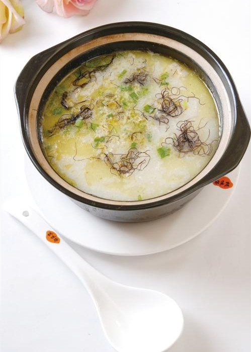 发菜蚝油粥