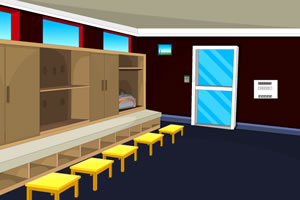 足球更衣室逃生