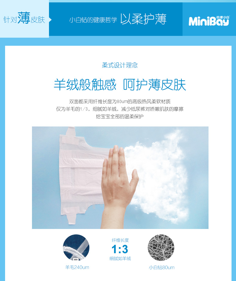 倍康小白裤钻石装