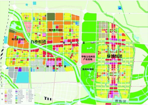 郑州市白沙园区规划